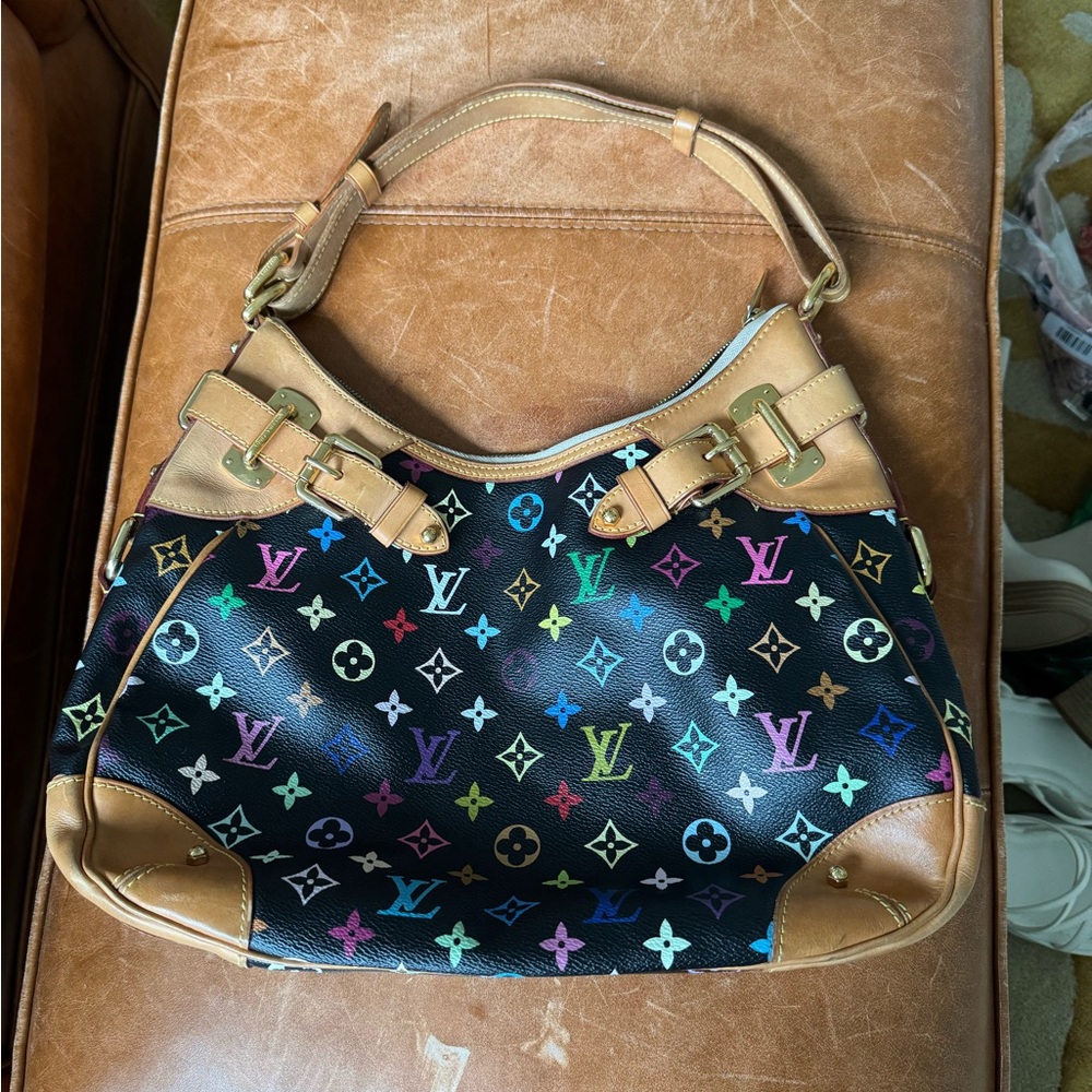 COPY - Louis Vuitton Multicolor Black Greta Bag